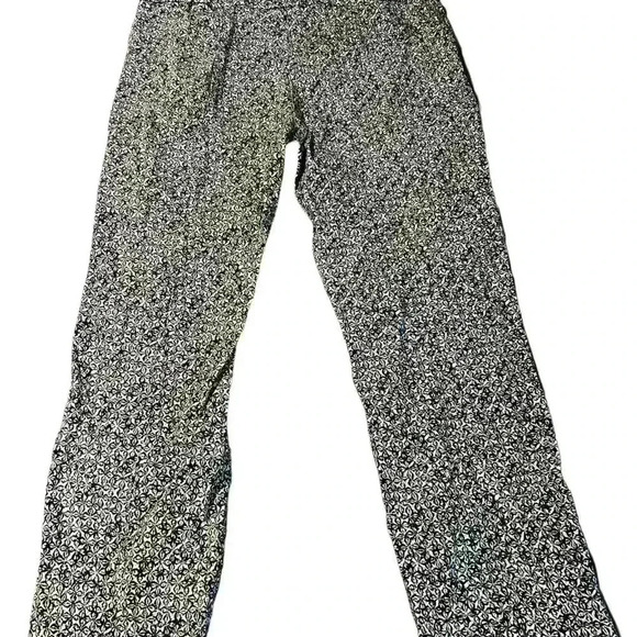 Ruby Rd. Favorites Women's Sz 14 Ankle Length Slacks Black & White - Picture 2 of 4